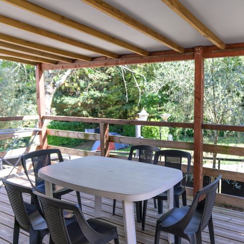 Mobile home 6 persons - Mobilhome RIVIERA 29m² - 2 bedrooms + 1 convertible sofa