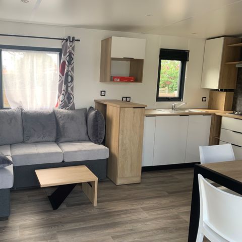 Mobilheim 4 Personen - MOBILHEIM KOMFORT HOLZ 64