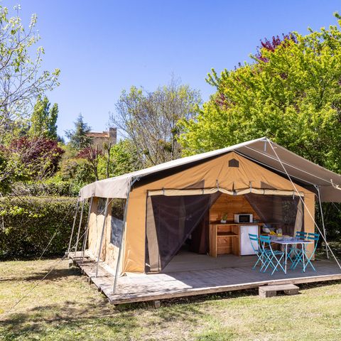 TENDA DA CAMPEGGIO 5 persone - Tenda Nature Lodge - 2 camere da letto - Cucina - Bagno