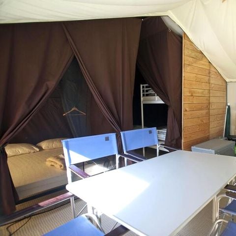 Tenda 5 persone - Ciela Nature Lodge - 2 camere da letto - Cucina - Bagno