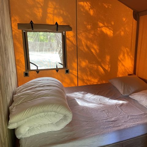 CANVAS AND WOOD TENT 5 people - Lodge Safari