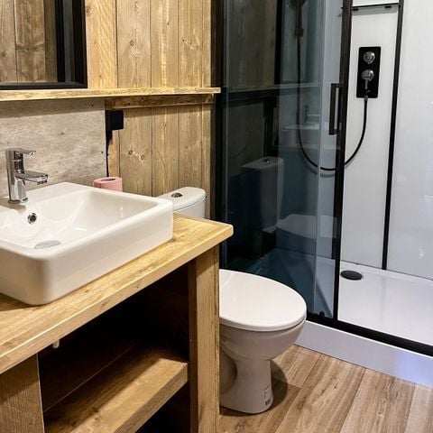 TENTE TOILE ET BOIS 4 personnes - Lodge Safari 27 m²