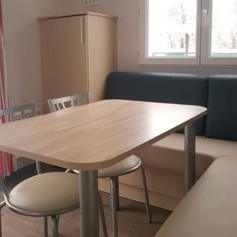 MOBILHOME 2 personas - LOUISIANE CORSAIRE con instalaciones sanitarias