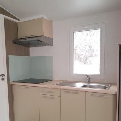 Stacaravan 2 personen - LOUISIANE CORSAIRE met sanitair