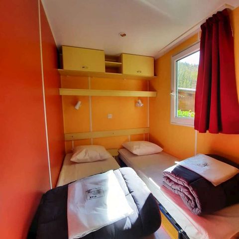 MOBILHOME 4 personas - MH2 O'HARA 774T con instalaciones sanitarias