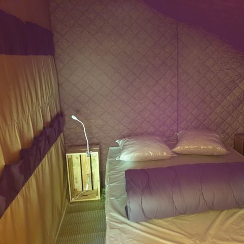 TIENDA DE LONA Y MADERA 5 personas - Albergue Cabanon Classic