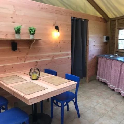 BUNGALOW TOILÉ 4 personnes - Bungatoile - sans sanitaires