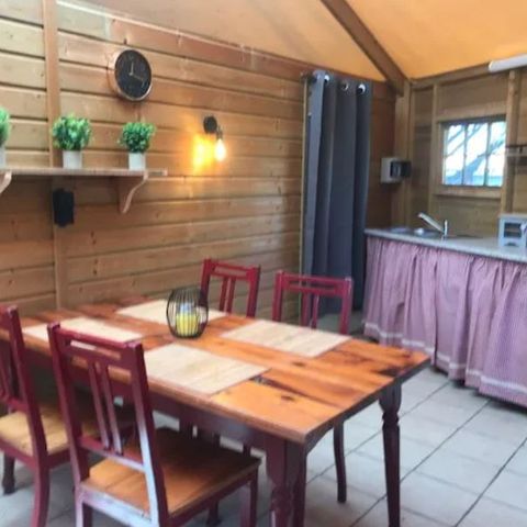 BUNGALOW TOILÉ 4 personnes - Bungatoile - sans sanitaires