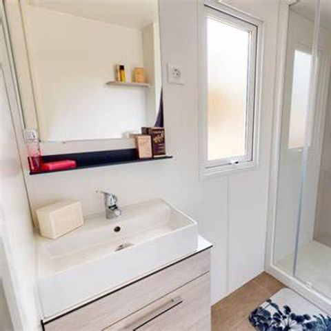 MOBILE HOME 5 people - Home Flower Premium 26,5m² (2 bedrooms, max 4 adults + 1 small child) 16m² covered terrace