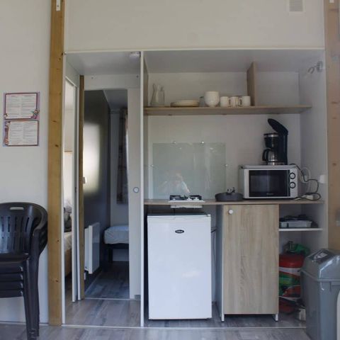 MOBILHOME 4 personas - Casa rápida Standard 20m² (2 dormitorios, máx 3 adultos + 1 niño pequeño) sin sanitarios