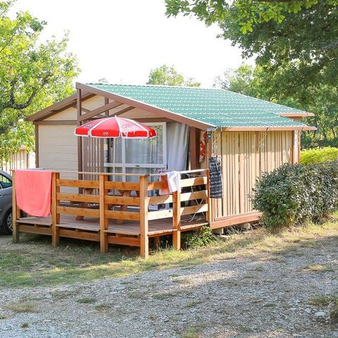CHALET 5 persone - Standard 35m² (2 camere da letto) - inclusa terrazza di 10m²