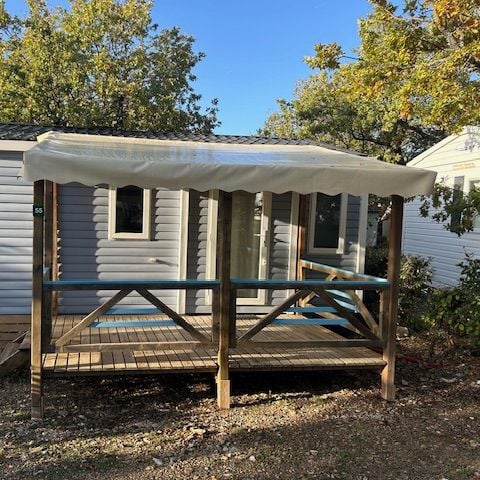 MOBILHOME 4 personnes - Mobil-home Confort 24m² (2 chambres) + terrasse couverte