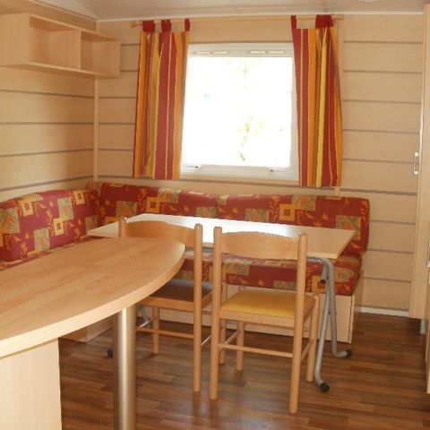 MOBILHOME 6 personas - Confort 30m² (3 habitaciones) + 10m² terraza cubierta