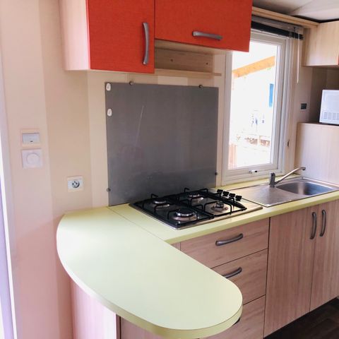 Mobile home 4 persons - JUPITER 724 (2 bedrooms with optional air conditioning, payable locally)