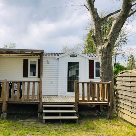 Stacaravan 4 personen - VENUS (2 kamers met optionele airconditioning, ter plaatse te betalen)