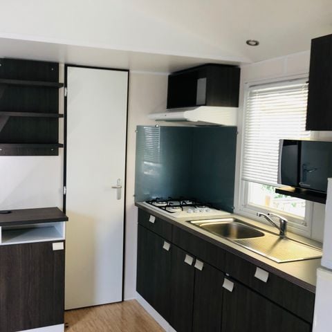 MOBILHOME 6 personas - LOFT (3 dormitorios con aire acondicionado opcional, a pagar in situ)4/6pax