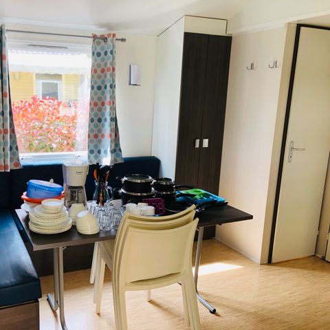 Mobile home 6 persons - LOFT (3 bedrooms with optional air conditioning, payable on site)4/6pax