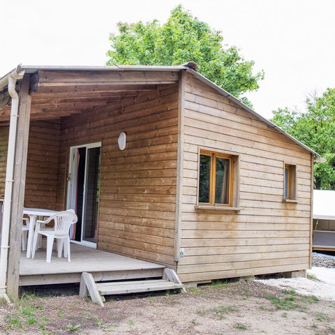 CHALET 4 personnes - avec WC, sans salle de bain