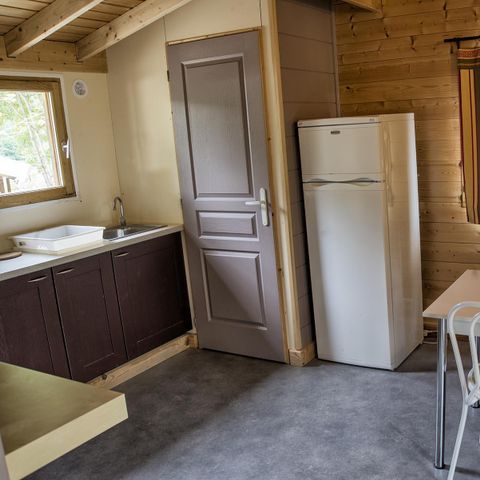 Chalet 4 Personen - mit WC, ohne Bad