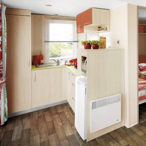 CASA MOBILE 4 persone - Casa mobile Super Riviera 28m² - Vista sulla valle o vicino alla piscina secondo disponibilità (D)