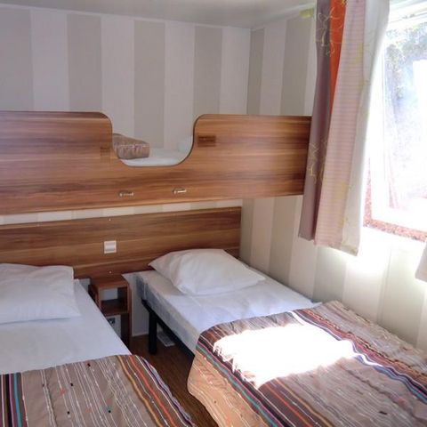 CASA MOBILE 4 persone - Casa mobile Super Riviera 28m² - Vista sulla valle o vicino alla piscina secondo disponibilità (D)