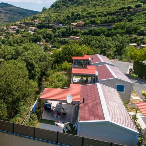 MOBILHOME 4 personas - Super Riviera Casa móvil con aire acondicionado - VISTA PANORÁMICA