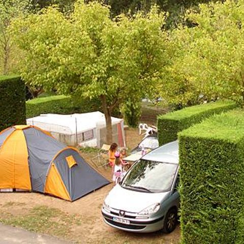 STAANPLAATS - staanplaats CONFORT (tent of caravan of camper) + auto + elektriciteit 6A -
