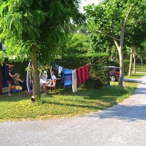 STAANPLAATS - staanplaats CONFORT (tent of caravan of camper) + auto + elektriciteit 6A -