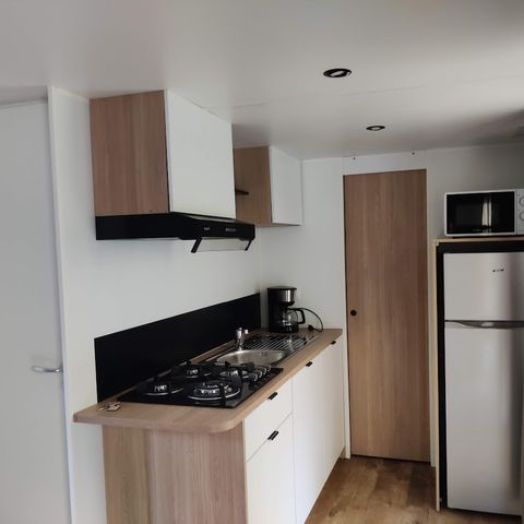 Mobilhome 5 personnes - Mobil Home 2 chambres 4/5 pers. Terrasse semi-couverte Clim
