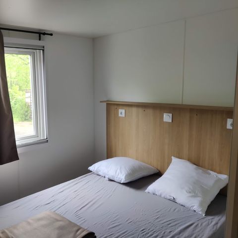 Mobilheim 5 personen - Mobil Home 2 Zimmer 4/5 Pers. Halbüberdachte Terrasse Klima