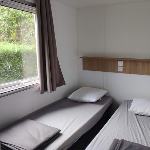 Mobilhome 5 personnes - Mobil Home 2 chambres 4/5 pers. Terrasse semi-couverte Clim