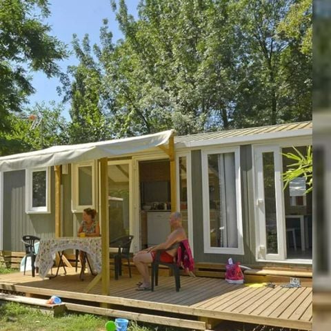 Mobile home 6 persons - Ciela Prestige - 3 bedrooms including 1 master suite - bed linen, towels and barbecue included