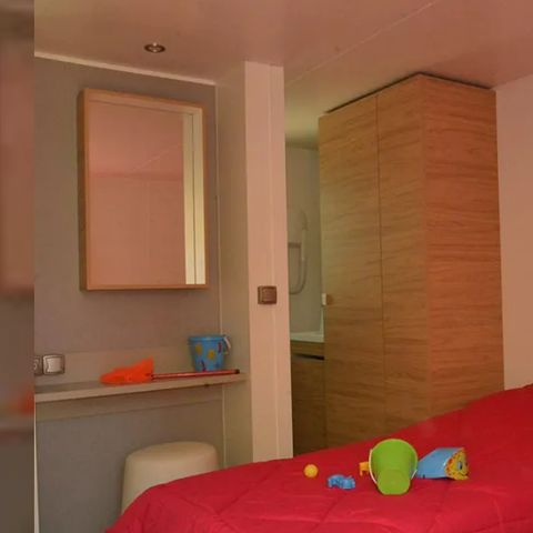 Mobilheim 4 personen - Ciela Prestige - 2 Schlafzimmer, davon 1 Elternsuite - inkl. Bettwäsche, Handtücher und Grill