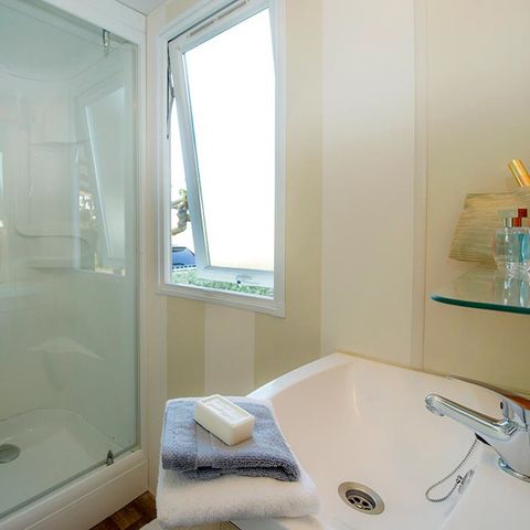 MOBILHOME 4 personnes - Comfort XL | 2 Ch. | 4 Pers. | Terrasse surélevée