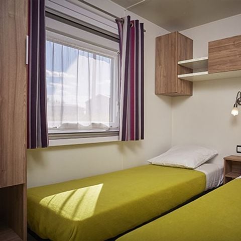 Mobilhome 6 personas - Comfort XL | 3 Dormitorios | 6 Pers. | Terraza elevada | Aire acondicionado