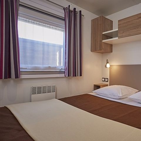 Stacaravan 6 personen - Mobile-home | Comfort XL | 3 slaapkamers | 6 pers. | Verhoogd terras | Airconditioning