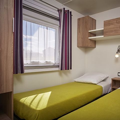 Stacaravan 6 personen - Mobile-home | Comfort XL | 3 slaapkamers | 6 pers. | Verhoogd terras | Airconditioning