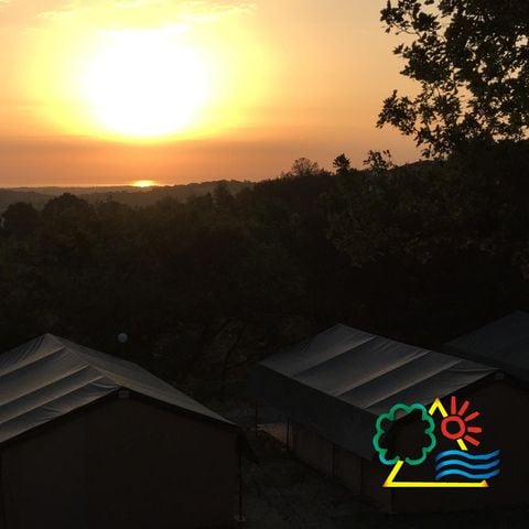 Safarizelt 4 Personen - Safari-Zelt mit eigenem Bad