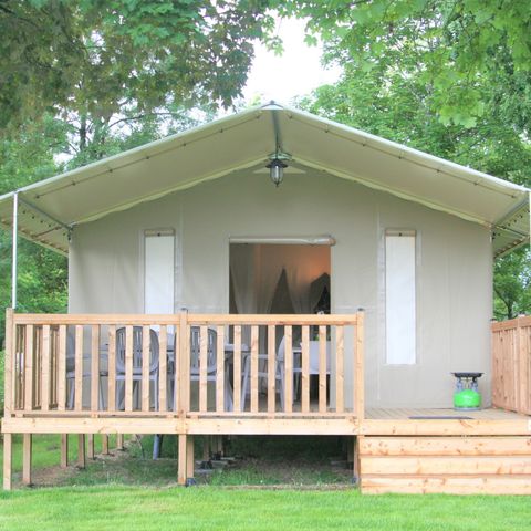 Tent 6 persons - Modern Lodge with sanitary facilities