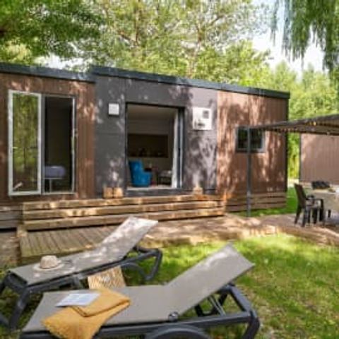 Stacaravan 4 personen - Cottage Taos 4p 2bed 2bad Premium airconditioning