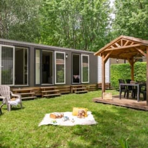 Mobile home 4 persons - Cottage Papillon 4p 2bed 2bath **** air conditioning