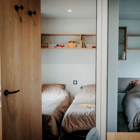 Stacaravan 8 personen - XXL - 4 slaapkamers