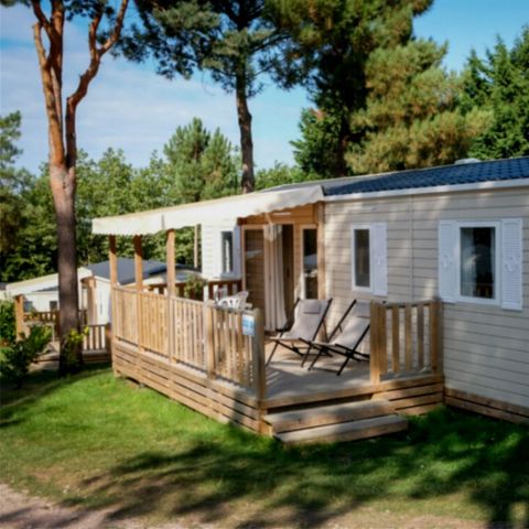 Stacaravan 8 personen - XXL 4 slaapkamers 8 personen