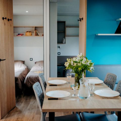 Stacaravan 8 personen - XXL - 4 slaapkamers