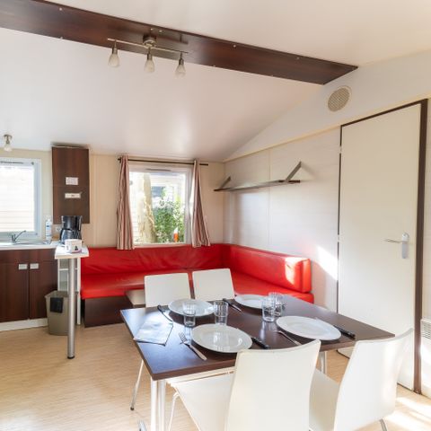 MOBILHOME 4 personnes - Loggia Confort 32m² - Climatisation - TV - Celia