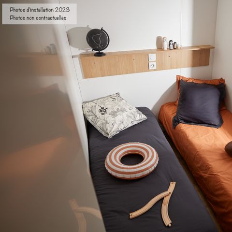 MOBILHOME 4 personnes - Loggia Premium BDL 34m² Clim TV - Celia