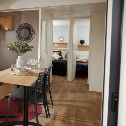 MOBILHOME 4 personnes - Loggia Premium BDL 34m² Clim TV - Celia