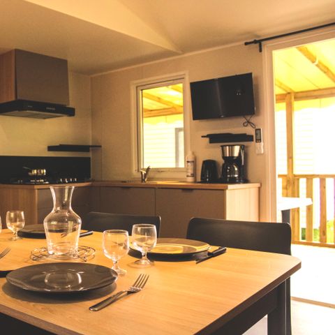 MOBILHOME 6 personnes - Loft Premium 33m² Clim TV - Celia