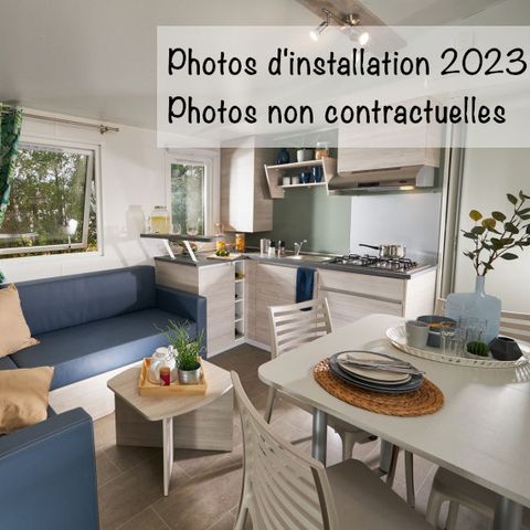 MOBILHOME 6 personnes - Loft Premium 33m² Clim TV - Celia