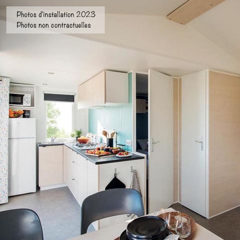 MOBILHOME 4 personnes - Family Premium 29m² BDL - Clim TV - Celia